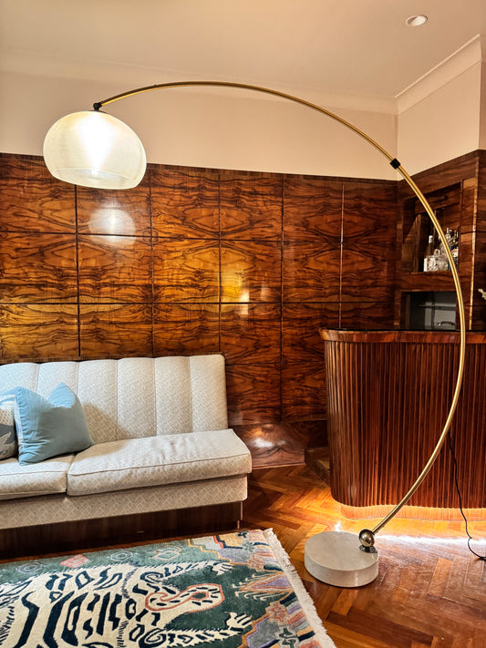 Goffredo Reggiani for Guzzini Arc Lamp