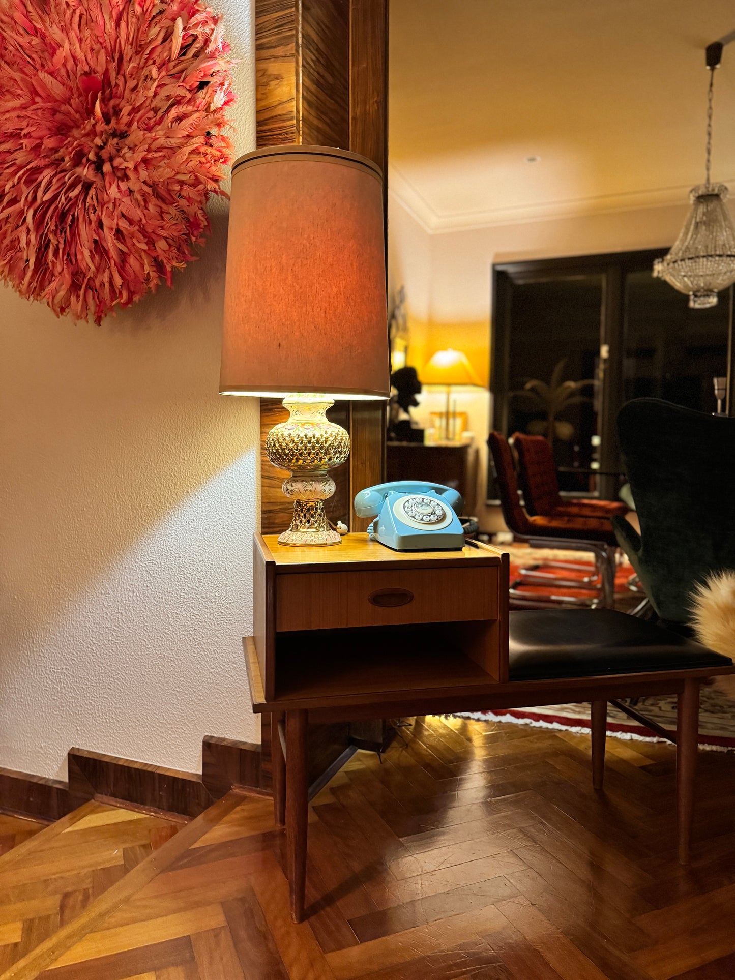 Mid Century Telephone Table