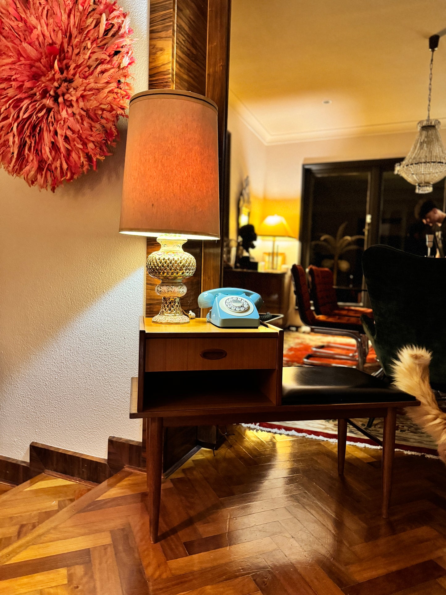 Mid Century Telephone Table