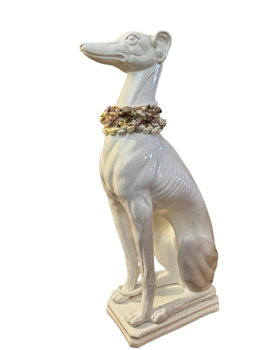 Italian Ceramic Mid Century Greyhound