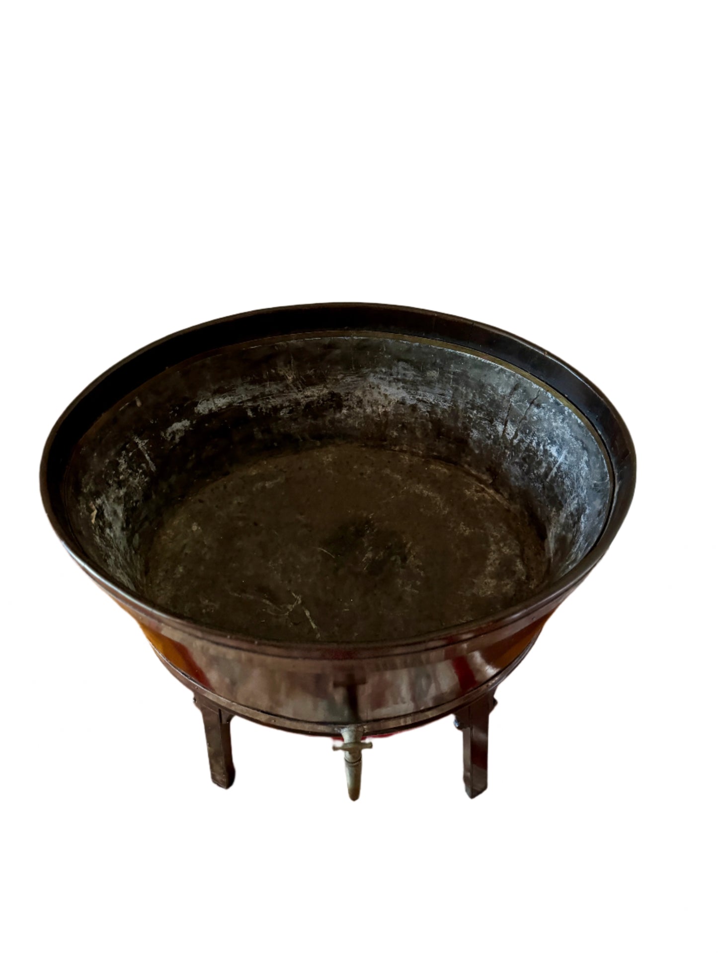 18th C Georgian mahogany wine cooler/planter