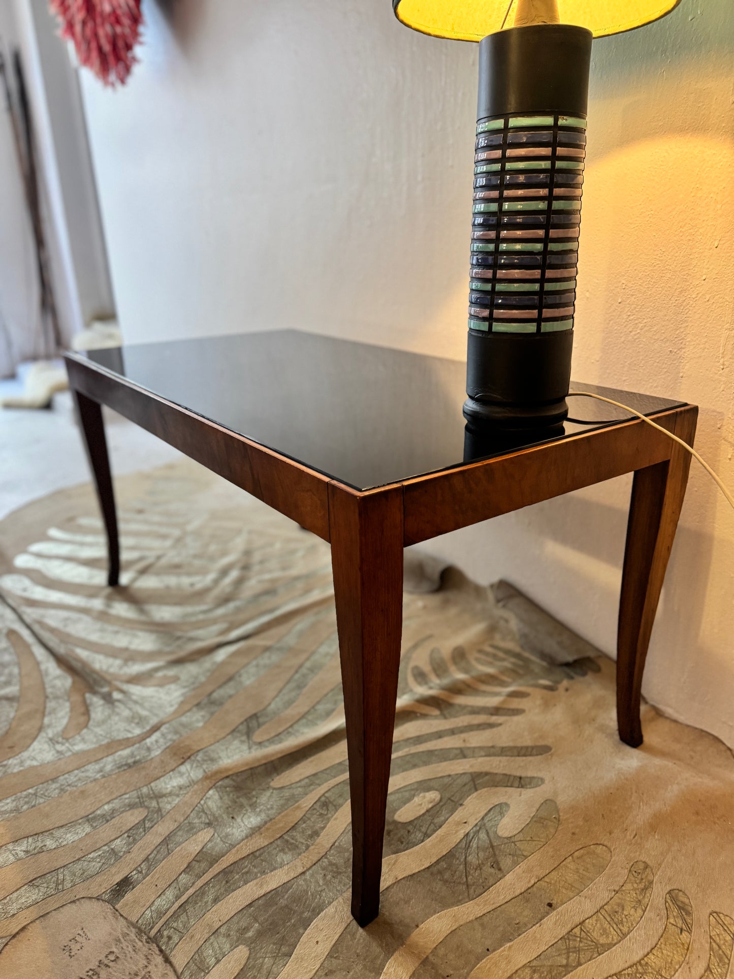 Paul Kafka Coffee Table with Vitrolite Top – Australia, c.1950s