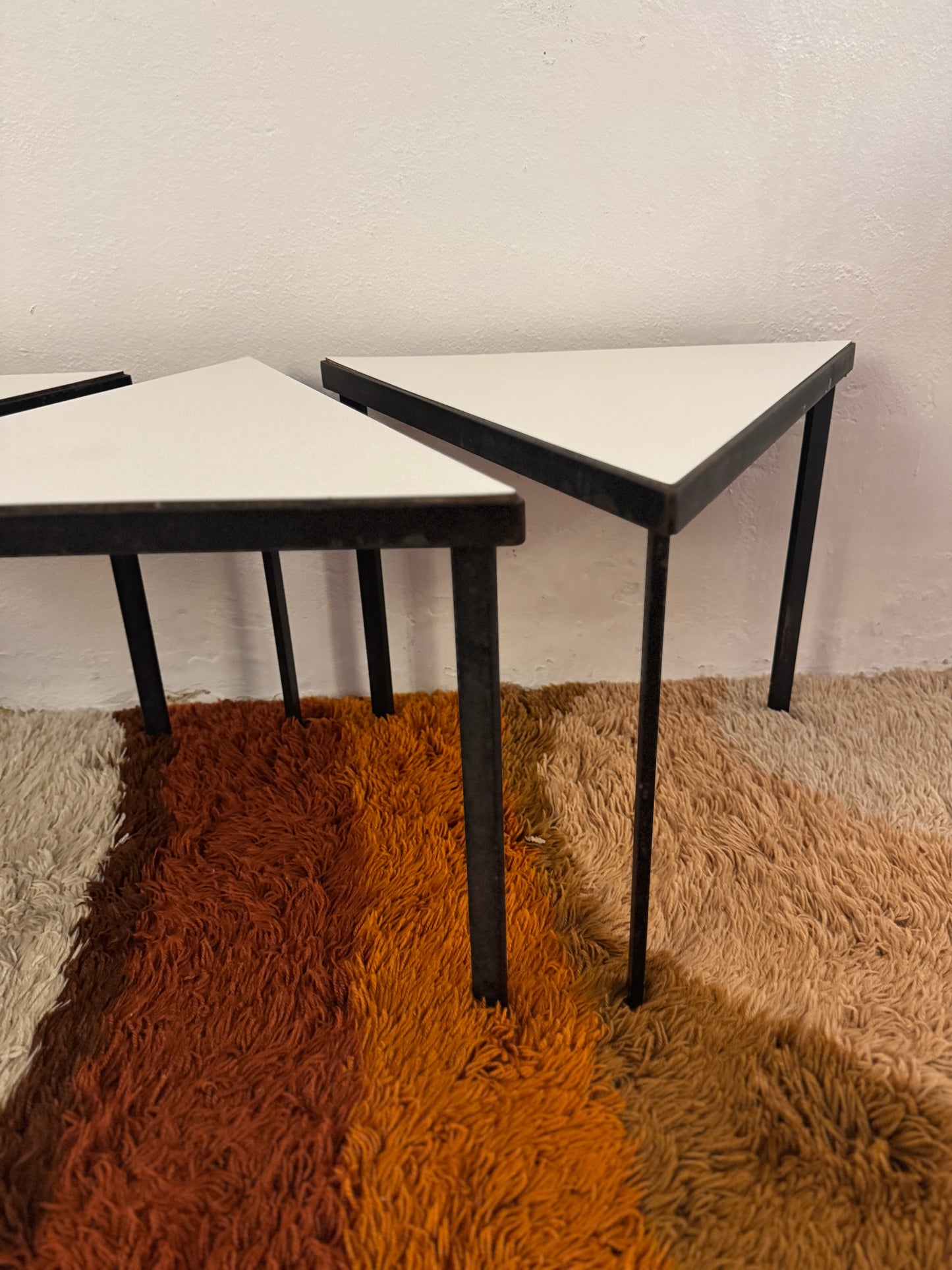 Set of 3 Modernist Triangular Tables – Australia, c.1960s