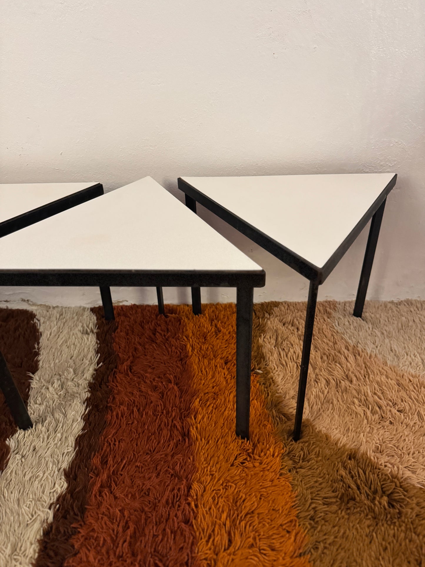 Set of 3 Modernist Triangular Tables – Australia, c.1960s
