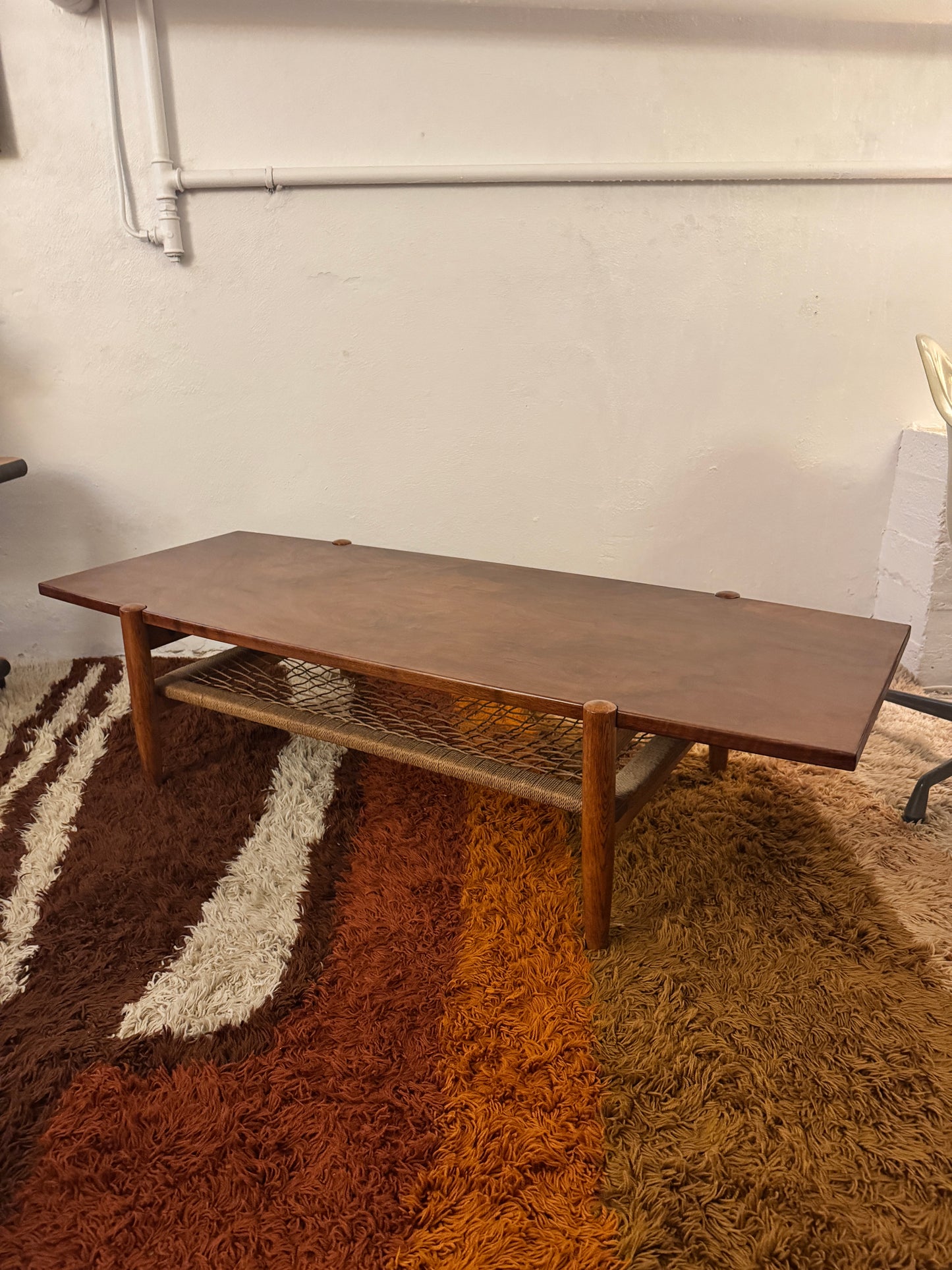 Rare Japanese Mid-Century Coffee Table by AFM Quality Furniture