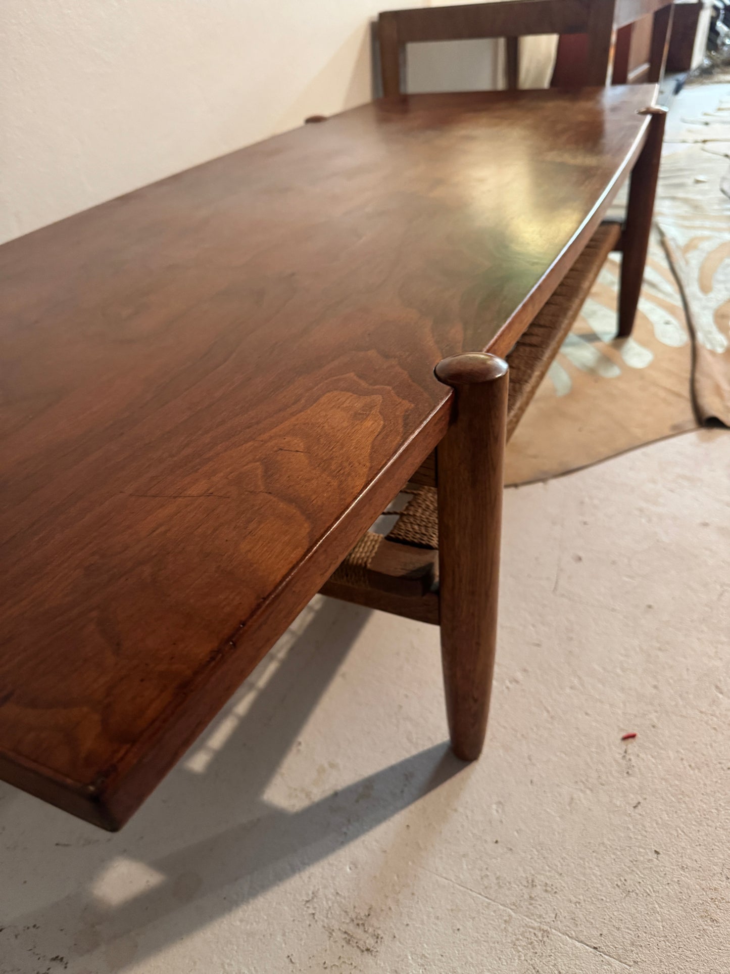Rare Japanese Mid-Century Coffee Table by AFM Quality Furniture