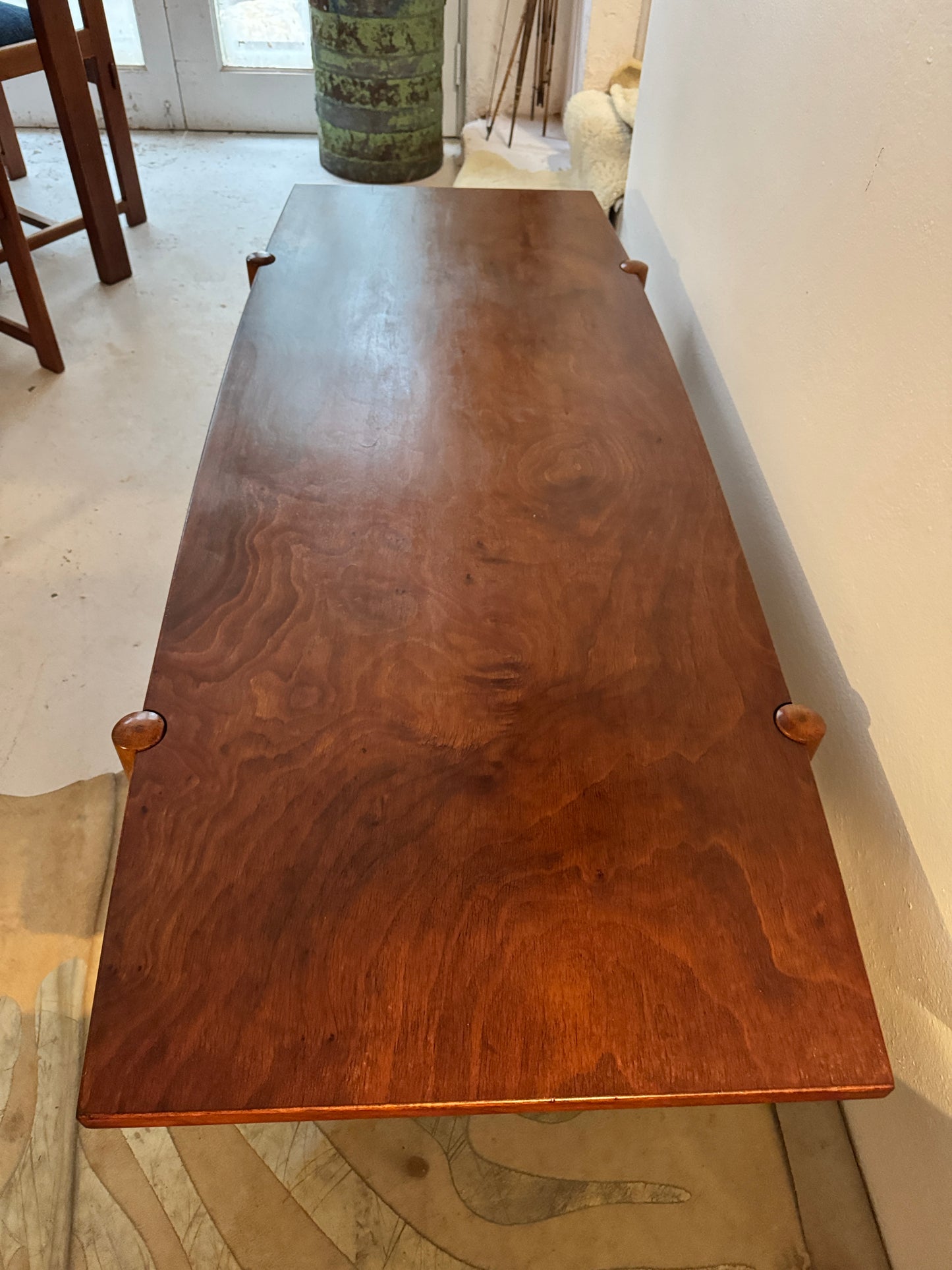 Rare Japanese Mid-Century Coffee Table by AFM Quality Furniture