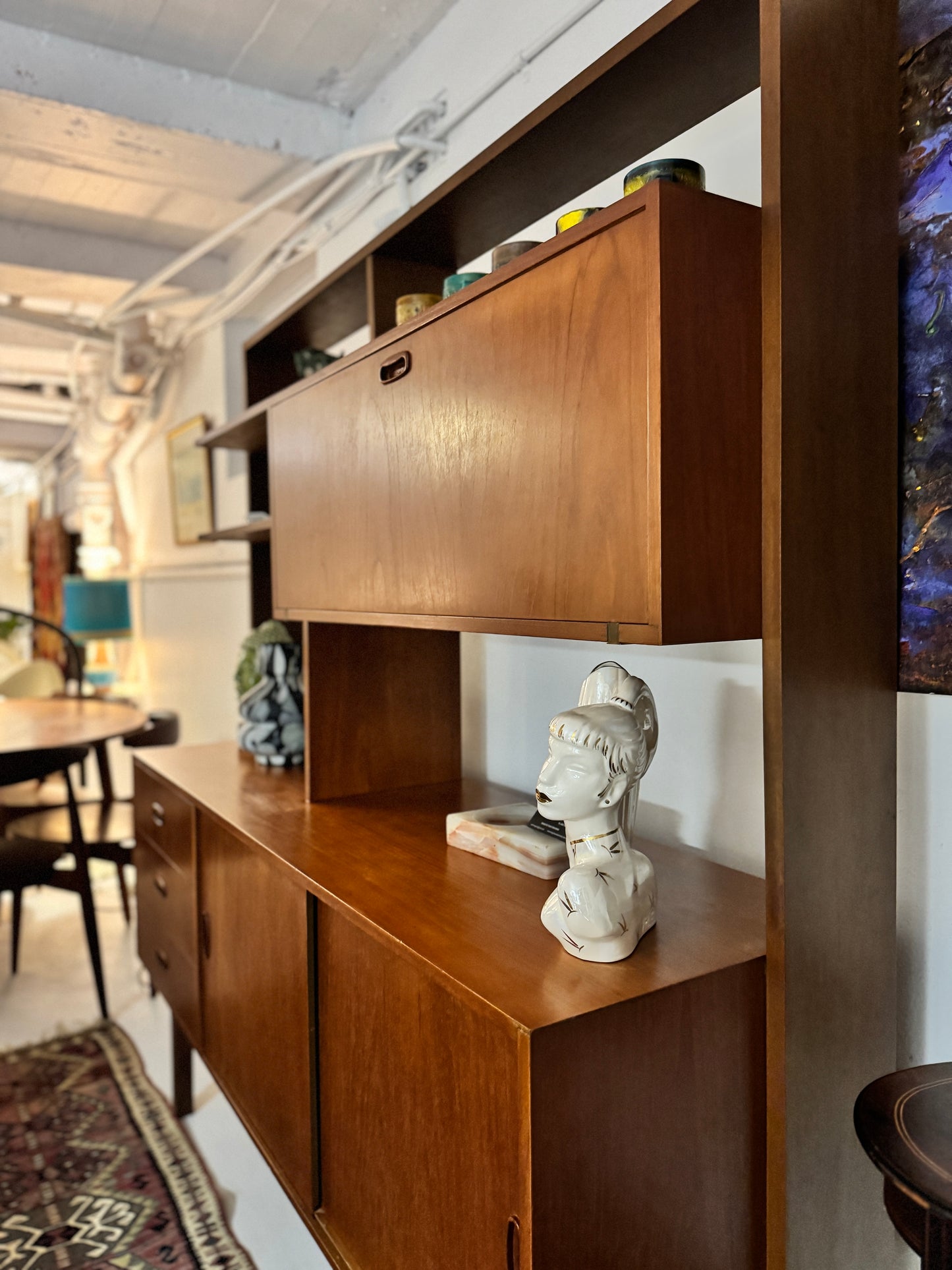 Carricks of Brisbane Mid Century Wall-unit, 1960s