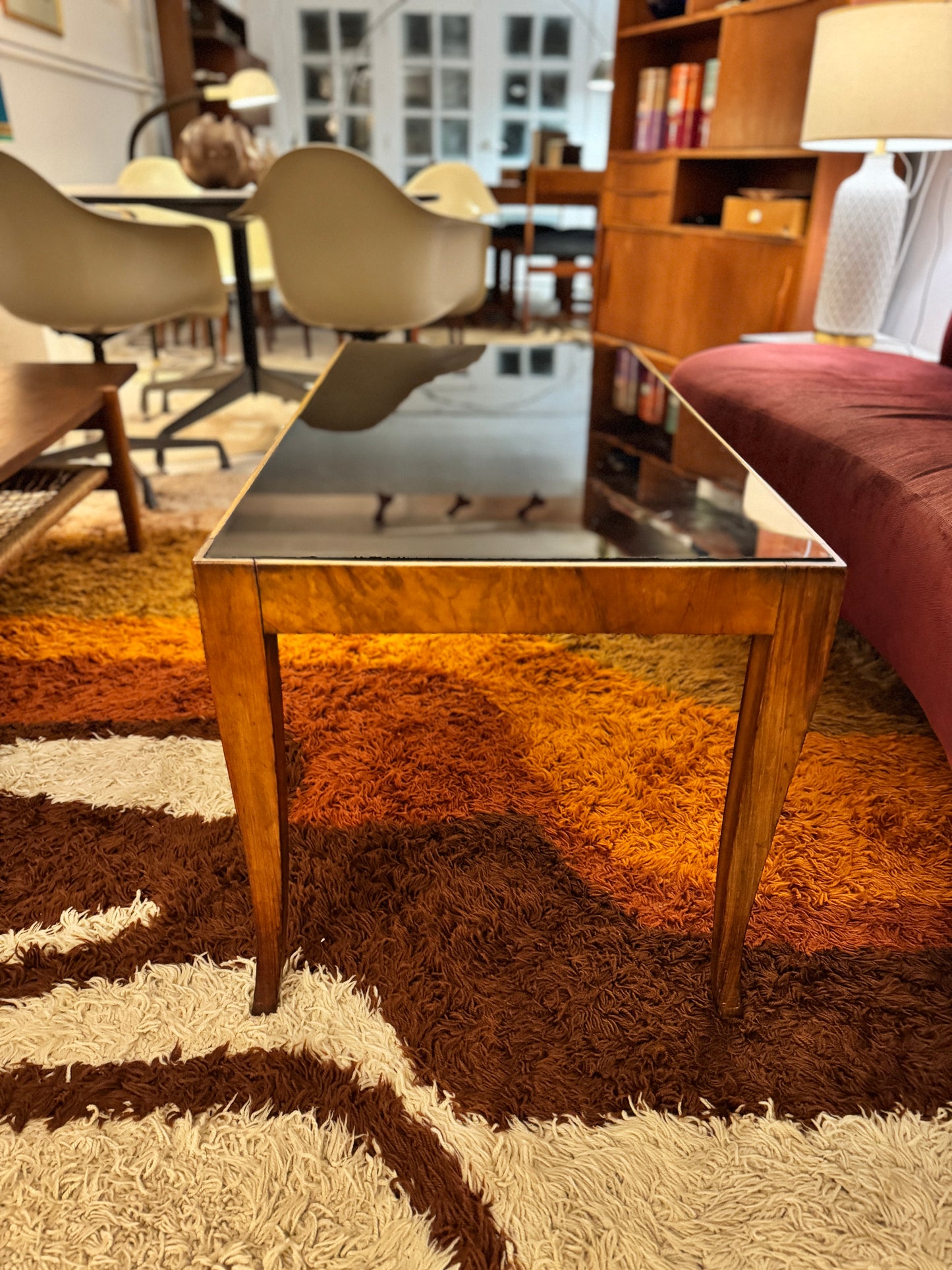 Paul Kafka Coffee Table with Vitrolite Top – Australia, c.1950s