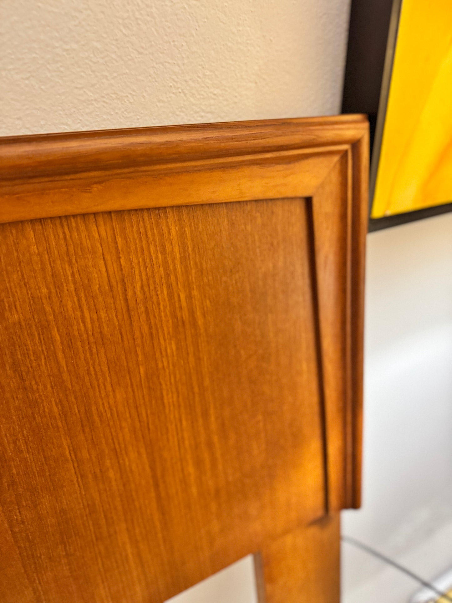 Mid-Century Queen Bedhead by Burgess, Australia