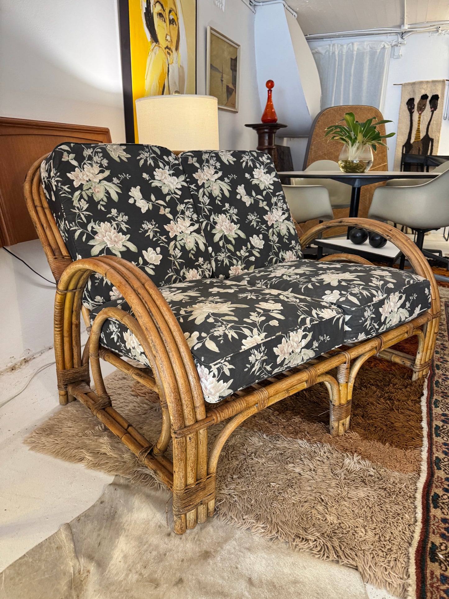 Original double hoop Pretzel 2 seater lounge