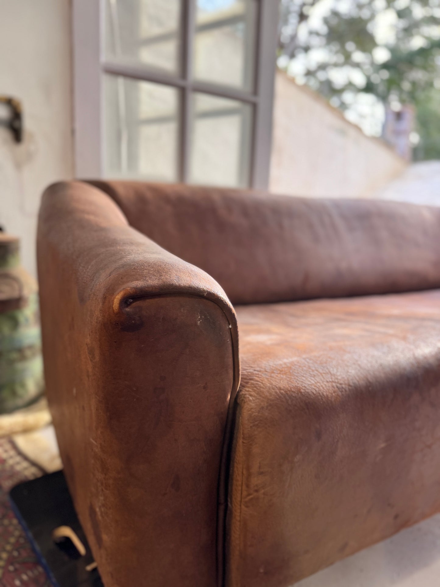 De Sede D47 Lounge in Buffalo Neck Leather