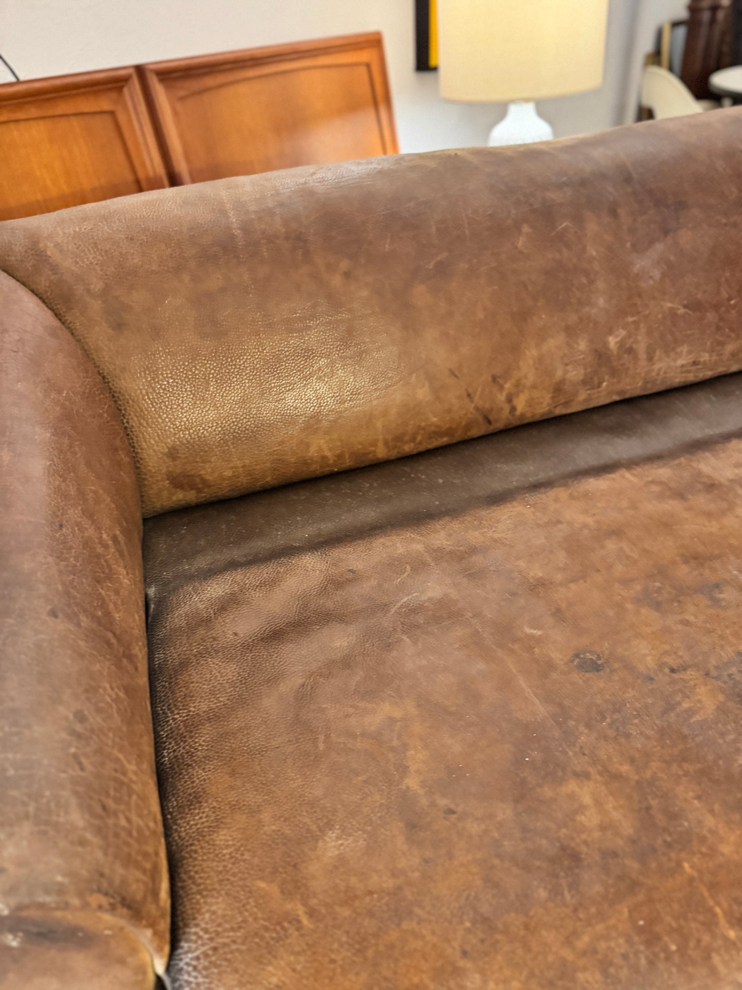 De Sede D47 Lounge in Buffalo Neck Leather