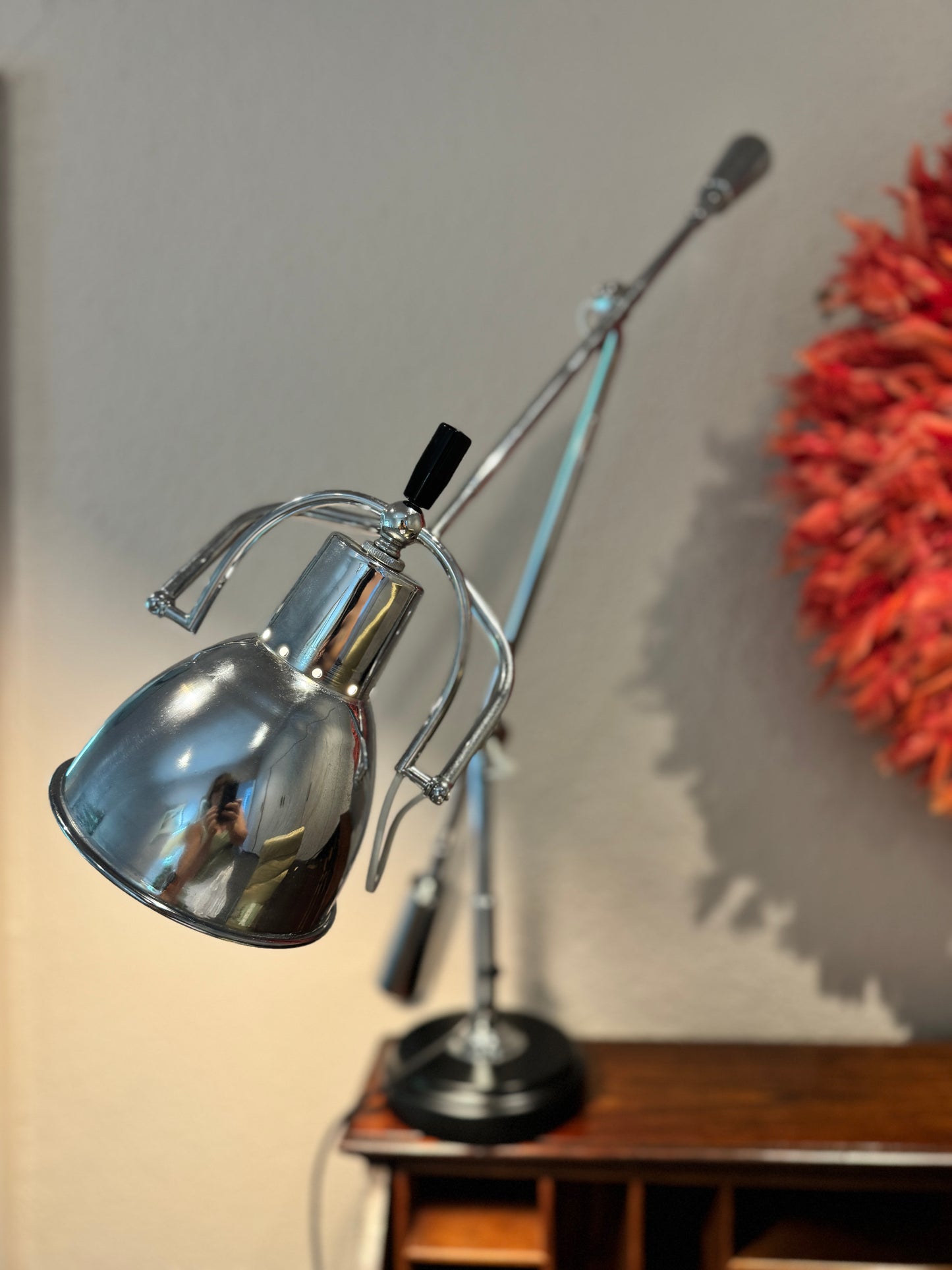 Counterbalance Desk Lamp by Edouard Wilfred Buquet