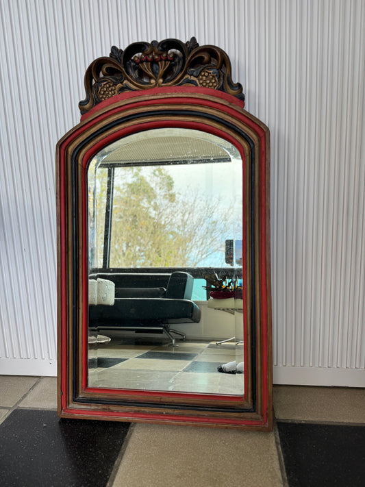 Vintage hand carved Mandalay Burmese Mirror
