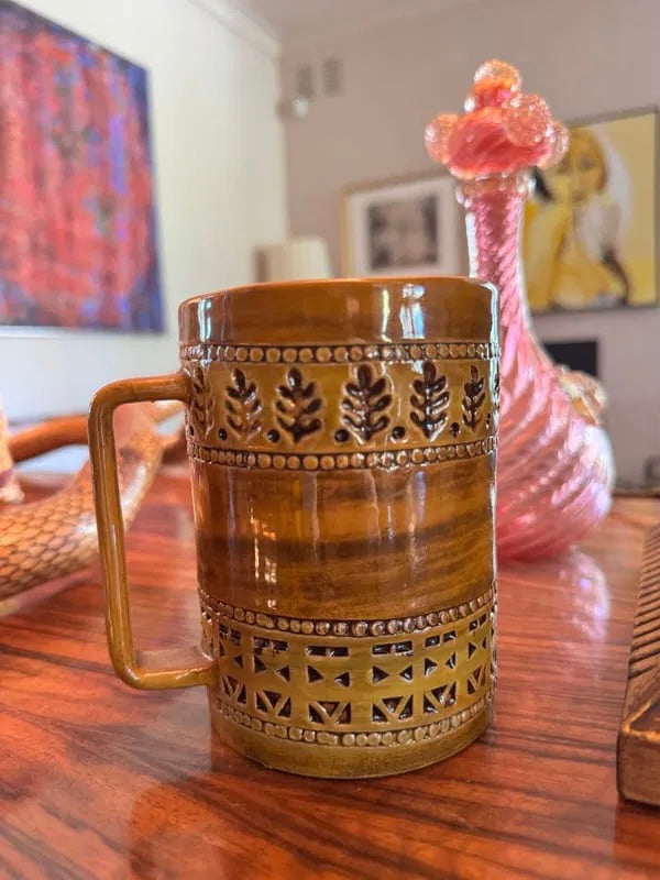 Bitossi Mugs - Zingo Pattern