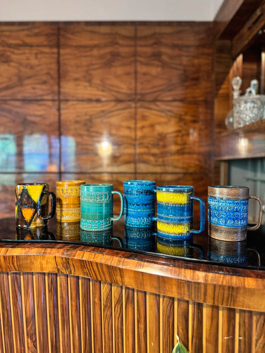 ALDO LONDI FOR BITOSSI, Vetrata pattern mug