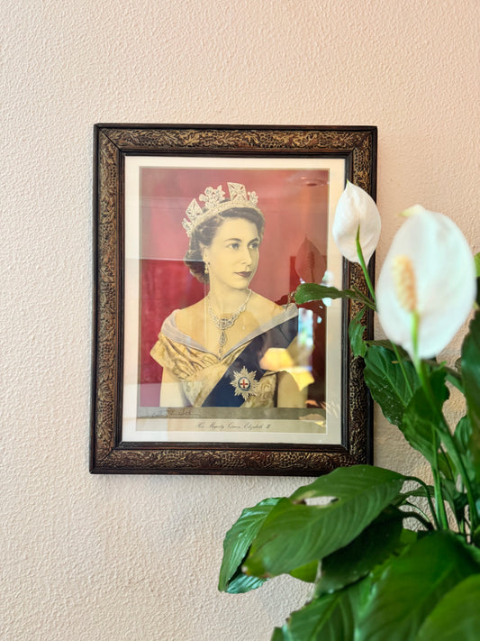 Vintage bromide print of Queen Elizabeth II, Signed by Dorothy Wilding